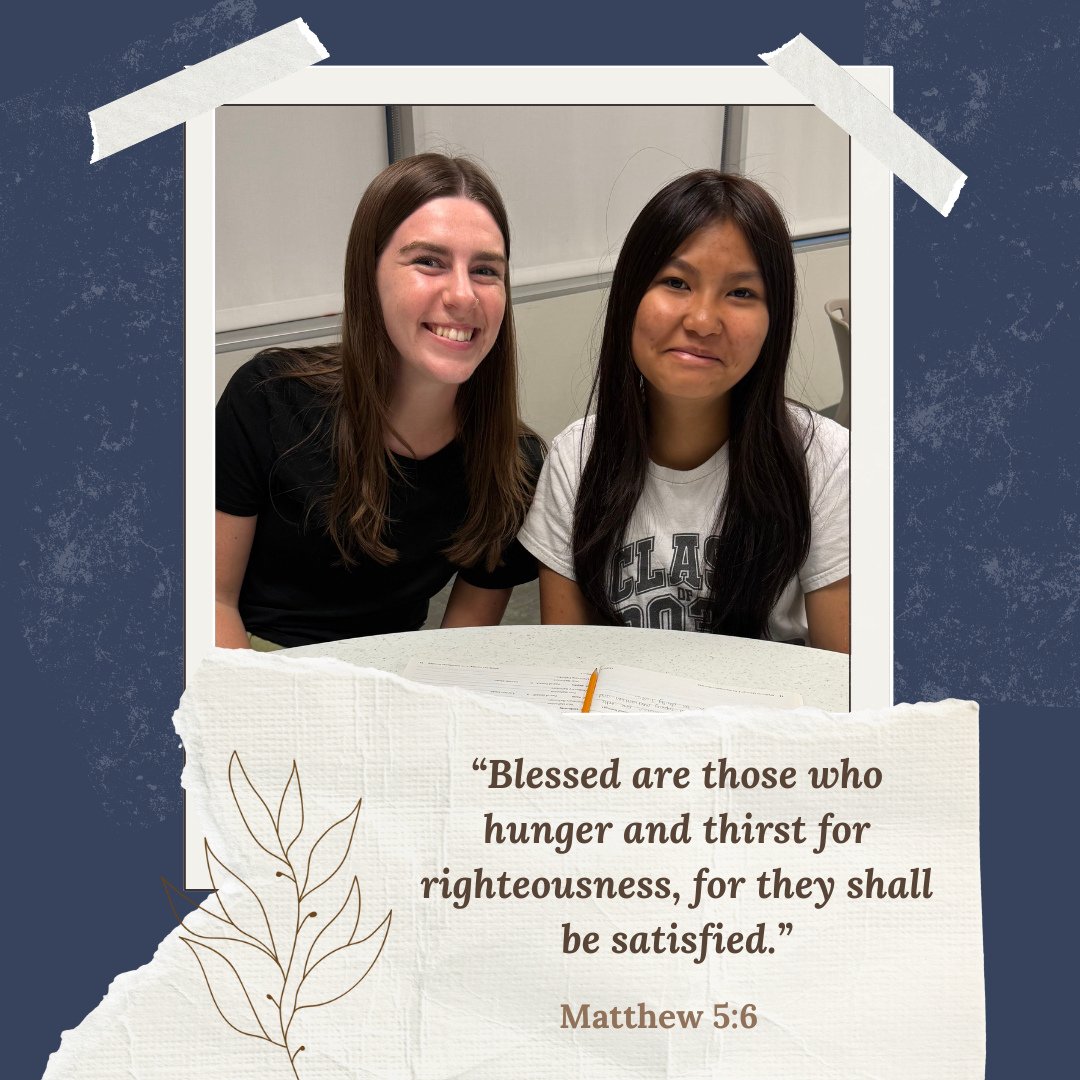 &quot;Blessed are those who hunger and thirst for righteousness, for they shall be satisfied.&quot;⁠
-Matthew 5:6