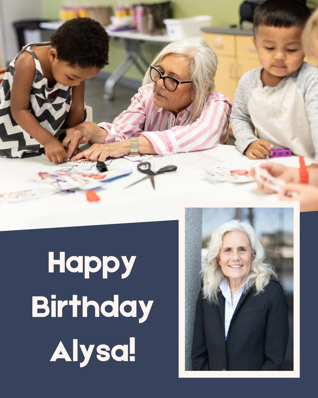 HAPPY BIRTHDAY!!! 🎉⁠
⁠
Happy Birthday to our fearless leader, Alysa Marx!⁠
⁠
On your special day, we just want to say how deeply grateful we are for you. Your heart, your vision, and your fierce dedication to refugee students in our community have c