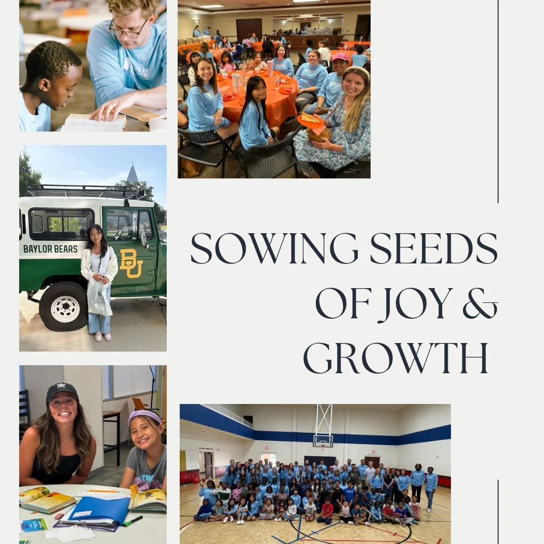 Sowing Seeds of Joy &amp; Growth⁠
⁠
A pound hit the side of my car window. I startled&mdash;then laughed in relief as I saw Daniel&rsquo;s* smiling face beaming through the glass. Moments later, I was surrounded by Daniel and his siblings, along with