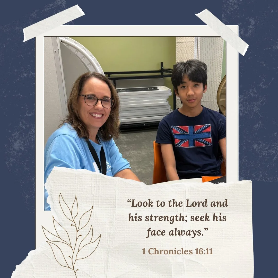 &ldquo;Look to the Lord and his strength; seek his face always.&rdquo;
1 Chronicles 16:11