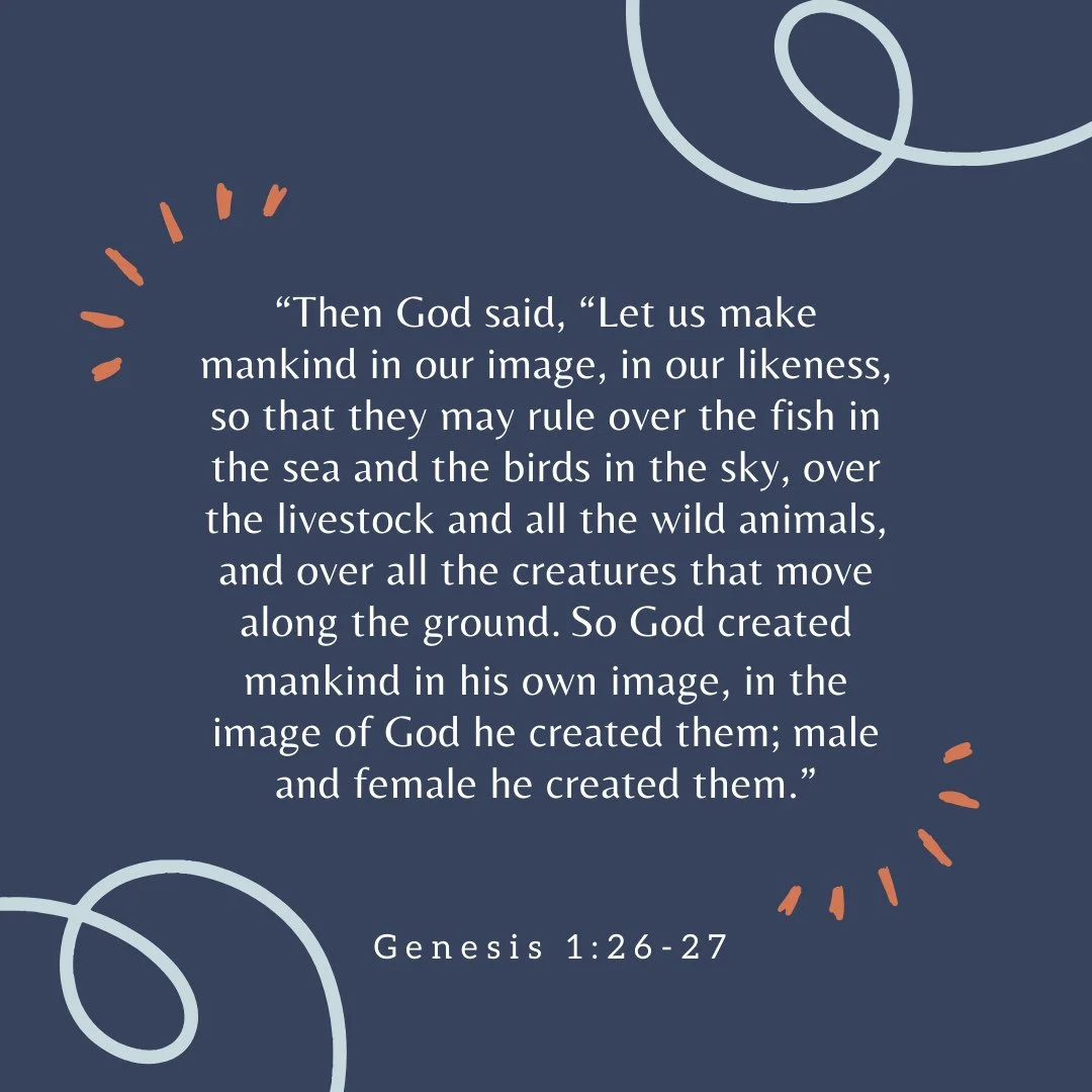 Memorization Monday!⁠
⁠
&ldquo;Then God said, &lsquo;Let us make mankind in our image, in our likeness&hellip;&rsquo; So God created mankind in his own image, in the image of God he created them; male and female he created them.&rdquo;⁠
Genesis 1:26&