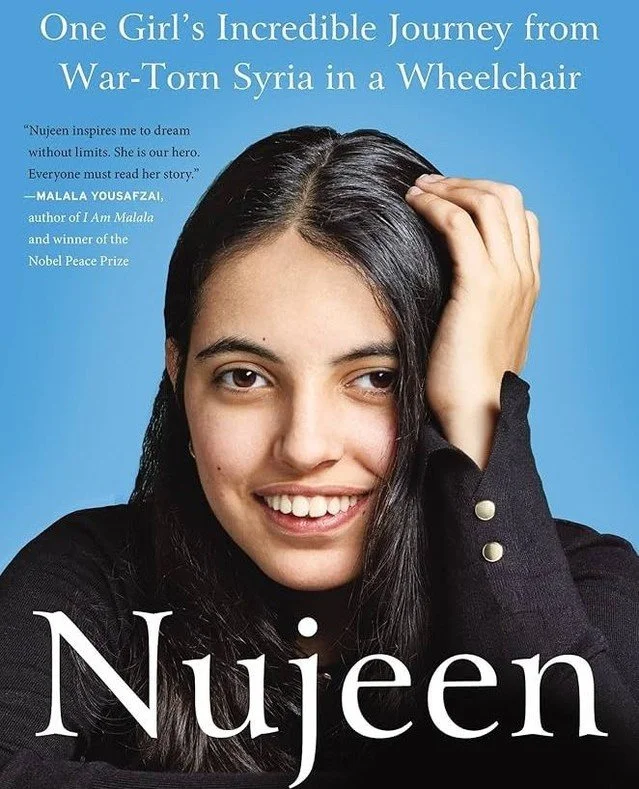 Refugee Spotlight!⁠
⁠
When Nujeen Mustafa was a teenager growing up in Syria, she loved watching television and learning about the world. But as the Syrian civil war intensified, life in her hometown became too dangerous for her family to stay.⁠
⁠
Nu