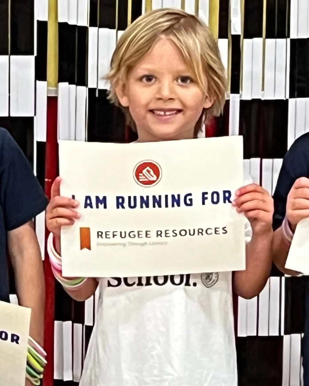 A HUGE thank you to Scofield Christian School for hosting their Fun Run fundraiser &mdash; and for including Refugee Resources as one of their beloved partners!

Students laced up their shoes and ran laps in the gym to raise money for organizations d