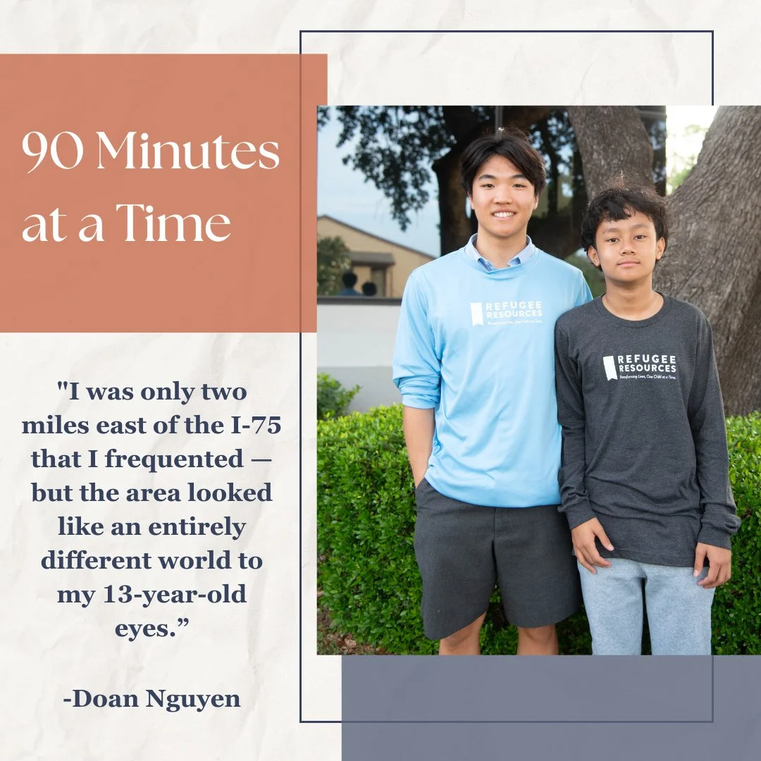 90 Minutes at a Time

July 2021: the summer before my freshman year of high school.

My older cousin parked across the street from an apartment complex &mdash; the place where I'd be spending the next two hours earning community service hours. I look