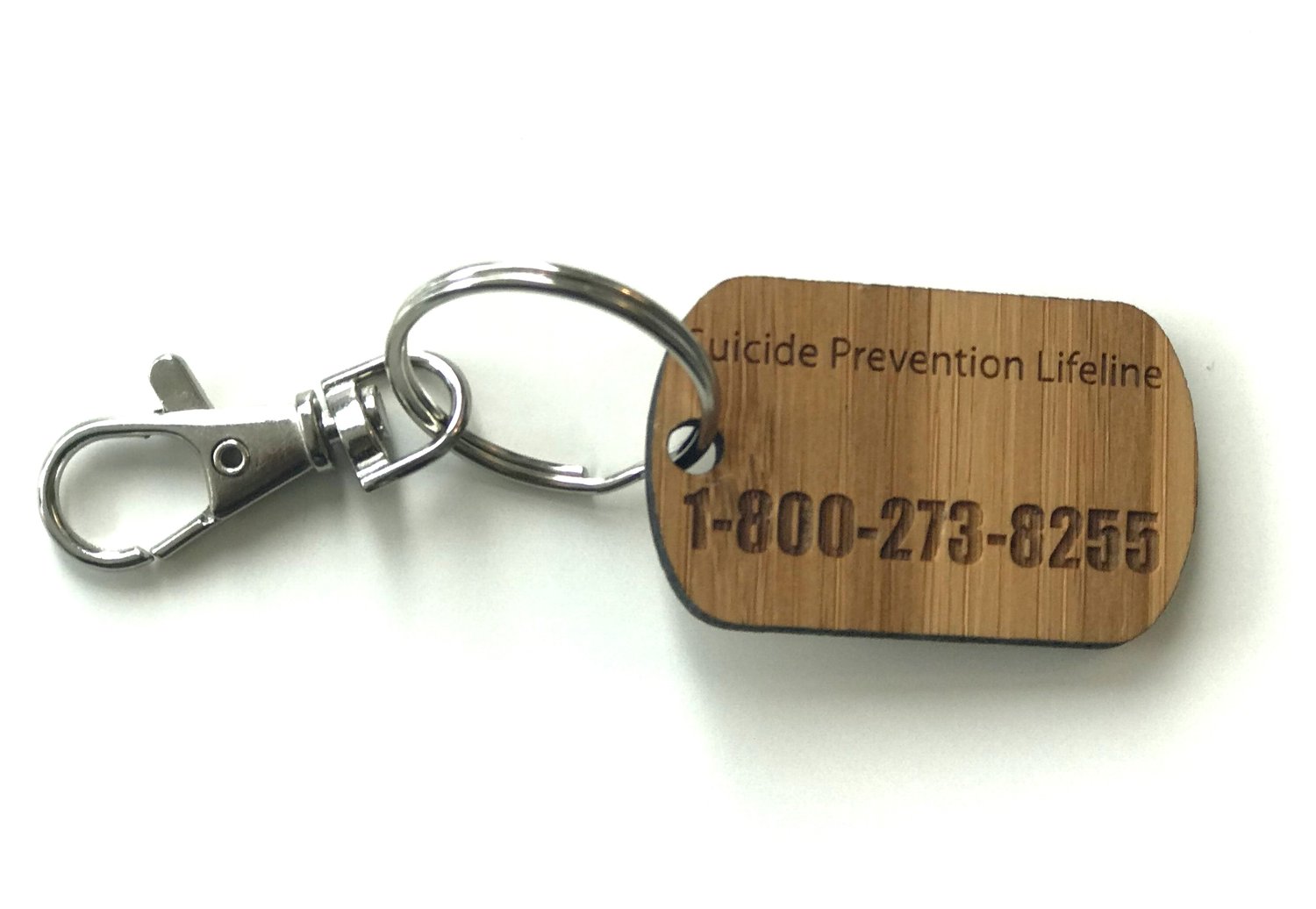 BFL Suicide Prevention Dog Tag Keychain — Backpacks For Life