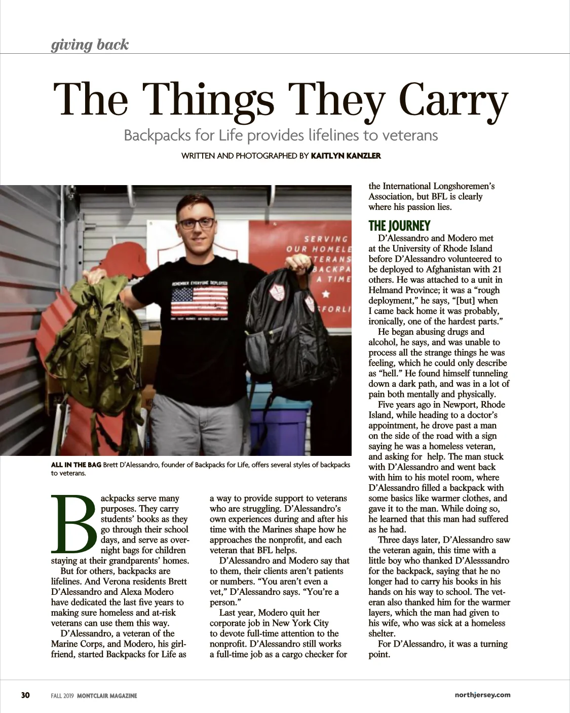 BFL x Montclair Magazine