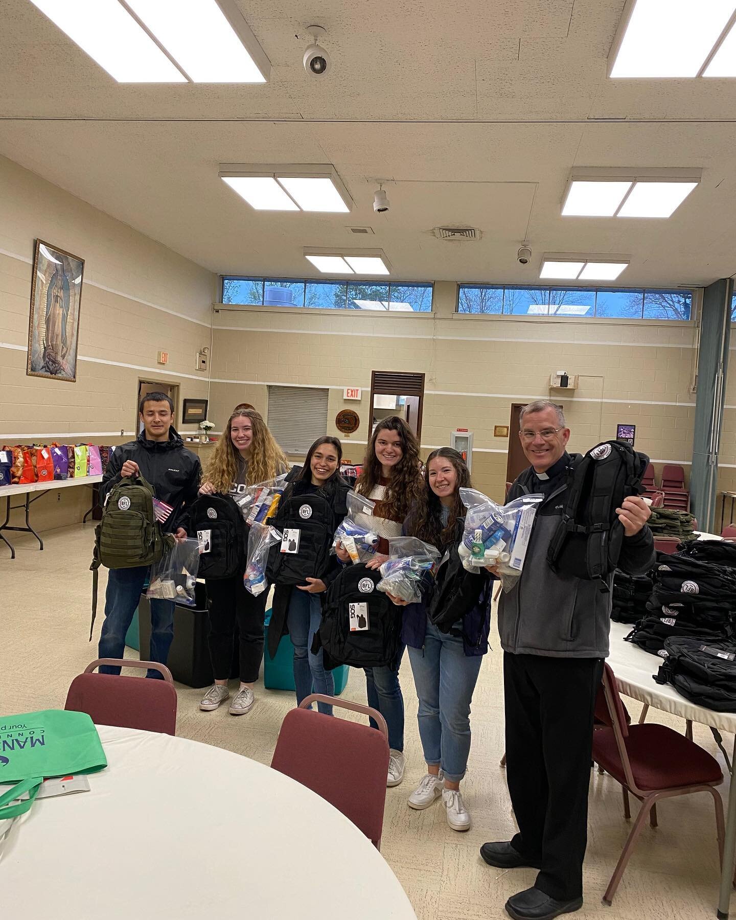 A weekend well spent with our Program Manager, SgtMaj. Jamie DePaola, who led a successful donation drive/packing event in Connecticut! 🇺🇲 

With the generous support of Our Lady Queen of Peace Parish and the area community on Saturday, April 29th,