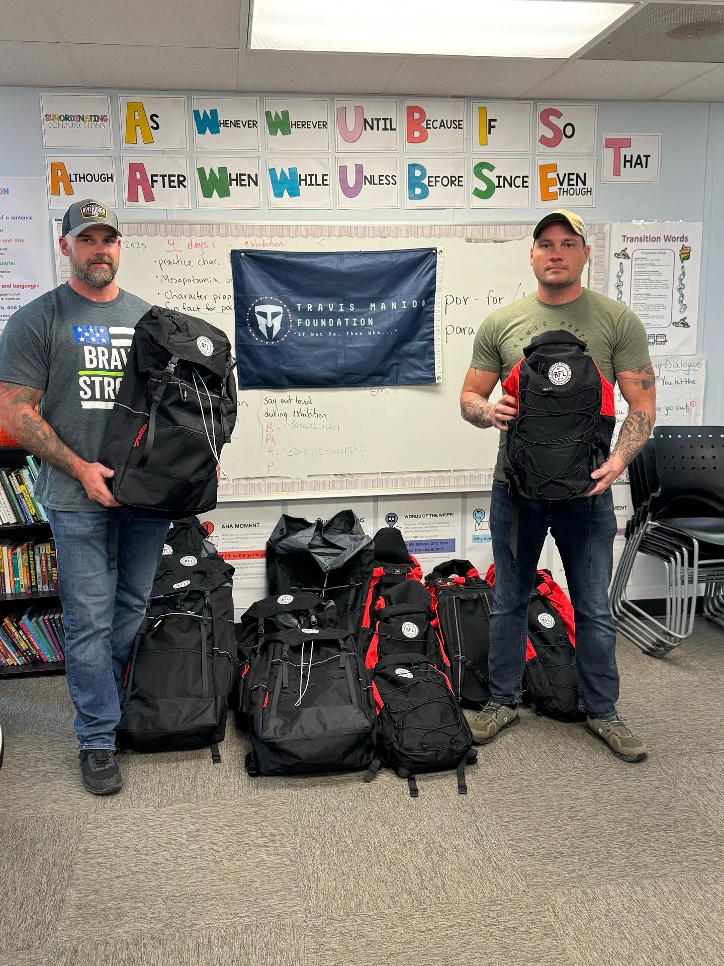 Backpacks for Life is popping up all across the U.S.!
We recently sent a batch of packs to Charleston, SC where volunteers are helping get them directly into the hands of veterans in need.
A huge thank you to Chris for stepping up, and to the @travis