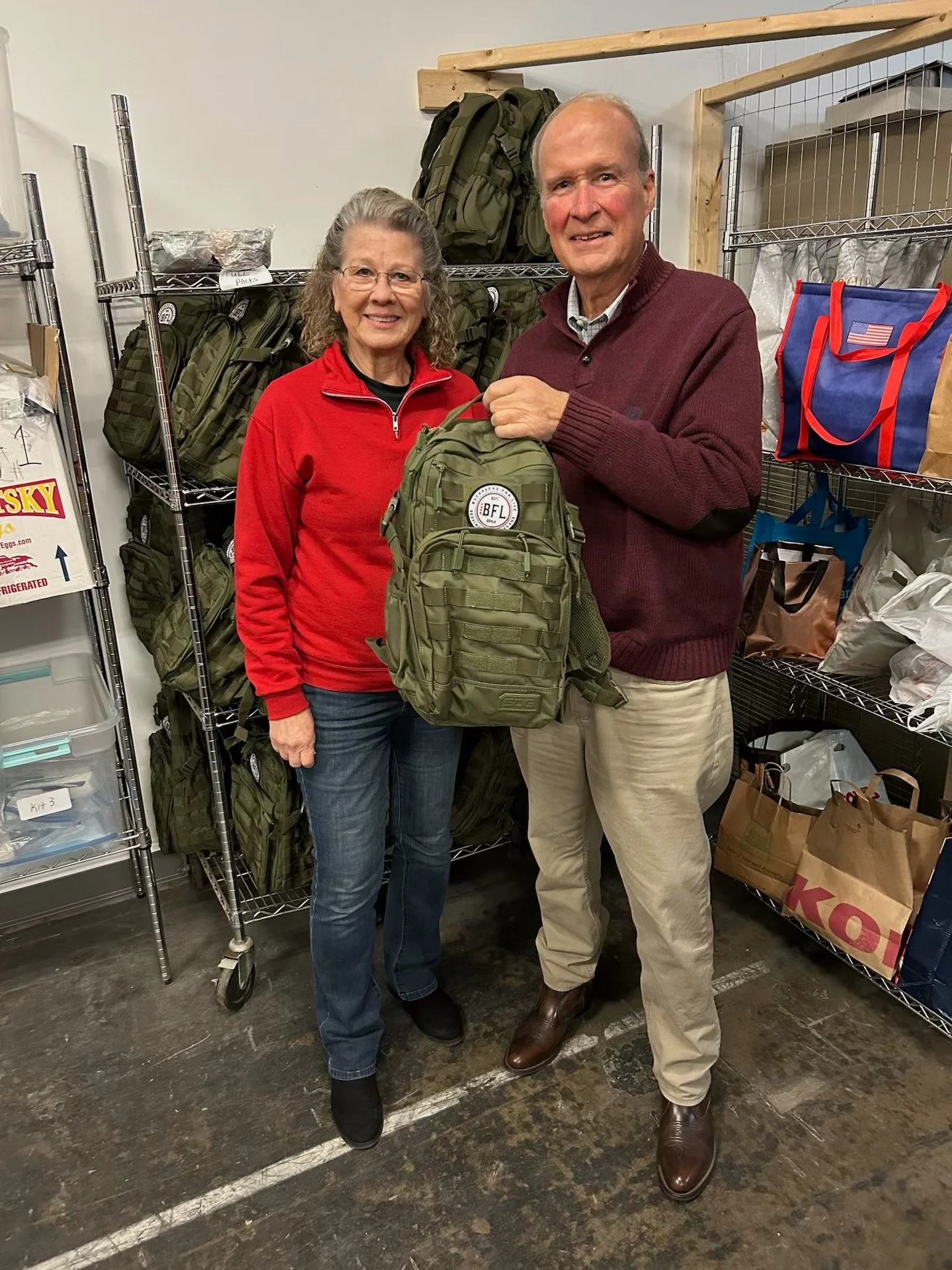 Huge thank you to Paul Young and the CT Bank &amp; Trust team!

Even though CBT has since dissolved, its leaders still come together each year for their annual Christmas dinner and this year they collected an incredible donation of items for Backpack