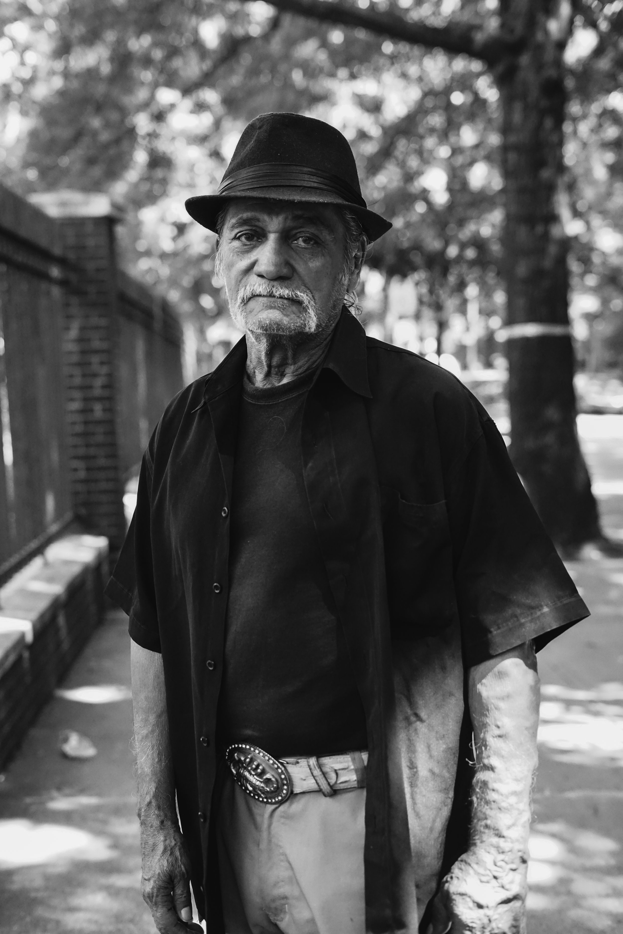 Ernesto, engaging strangers in the Bronx