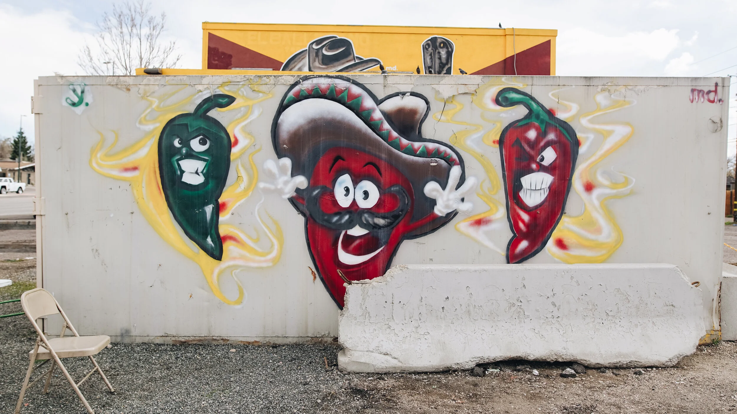 Chile Art by 1st Avenue and Federal Boulevard