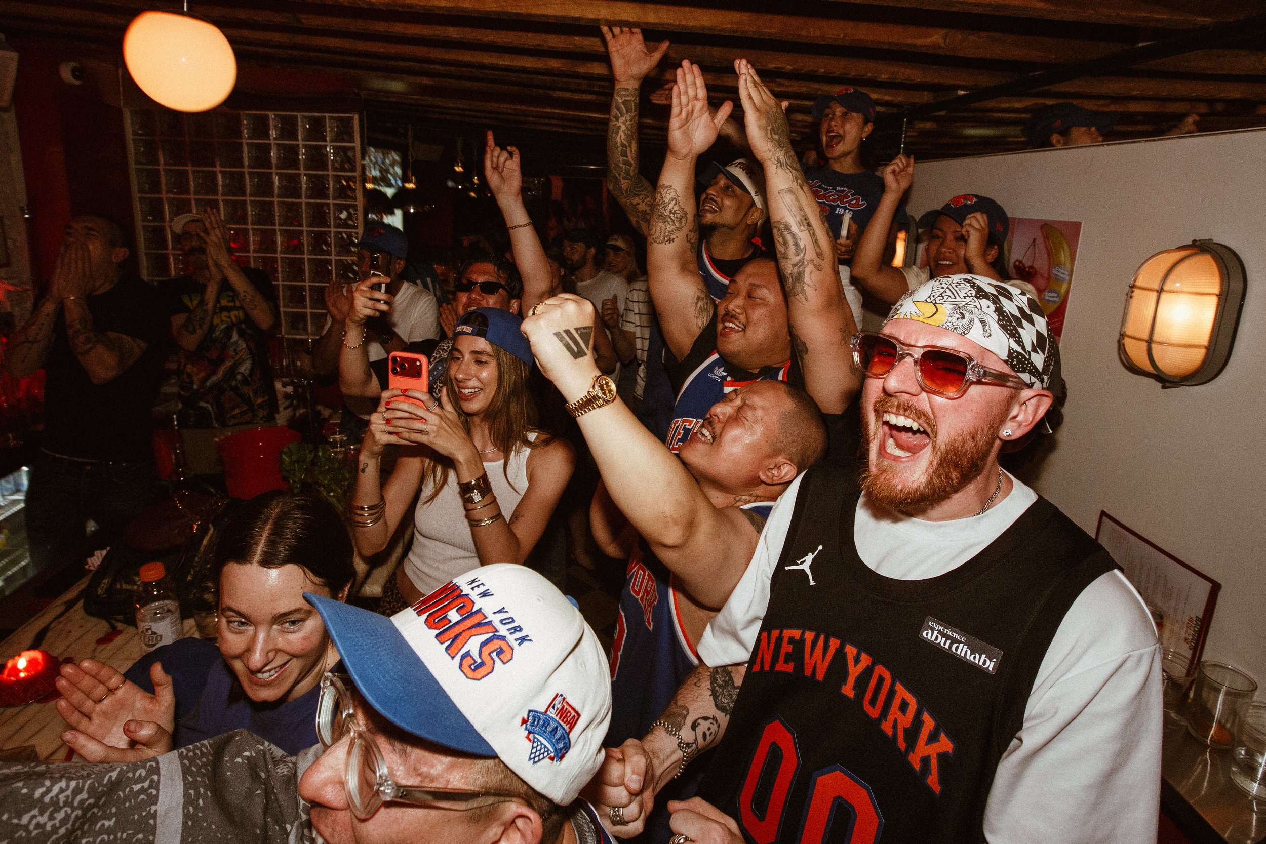  The plan was to hit Midtown and document the madness after the Knicks won game 5, but NYPD had that shit on lockdown. No one was getting in or out.  With no real backup plan, I wandered around the East Village for most of the third quarter until I f