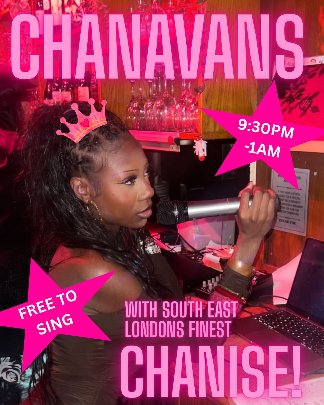 CHANAVANS (karaoke w/ CHANISE)