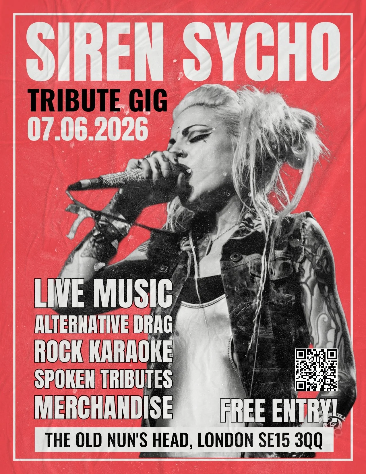 Siren Sycho Tribute Gig