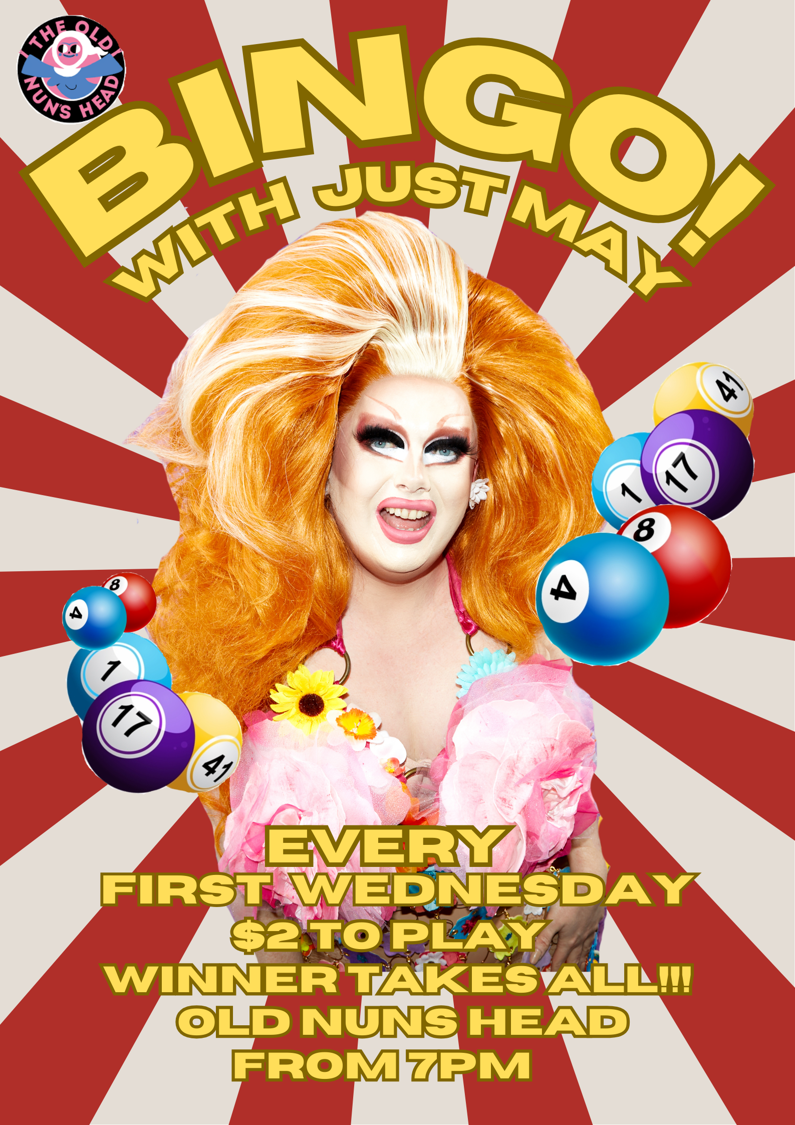 just may drag bingo