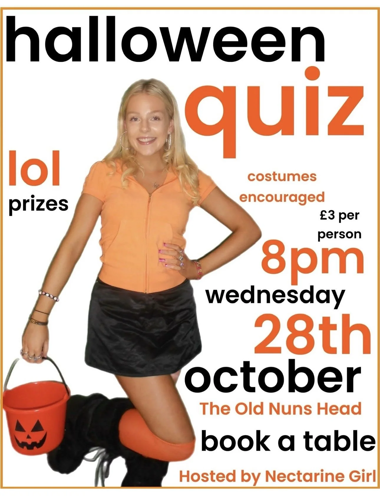 HALLOWEEN QUIZ hosted by Nectarine Girl