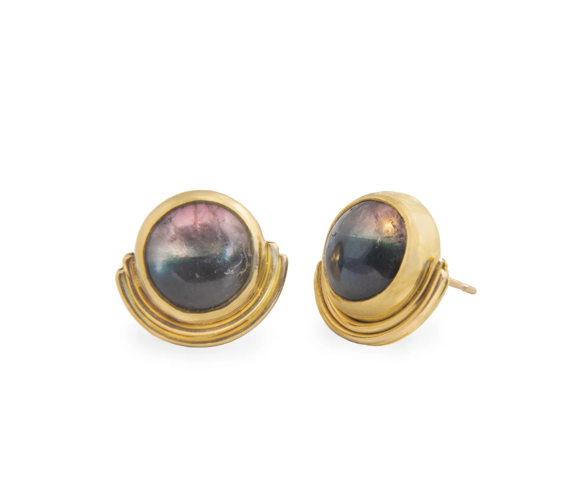 Tourmaline Deco Studs