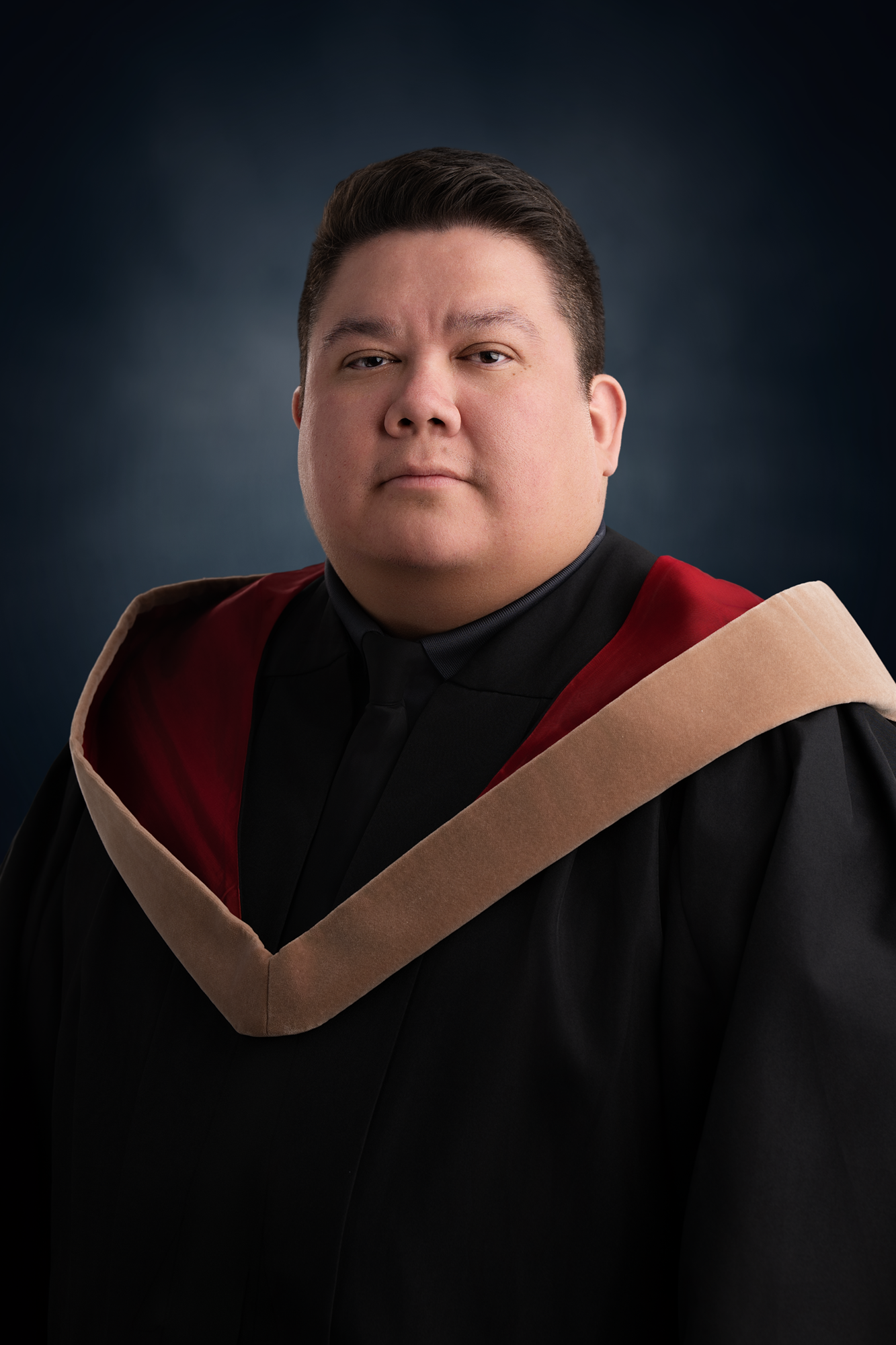 Wekatesk Augustine on completing his MBA in Community Economic Development at Cape Breton University.
