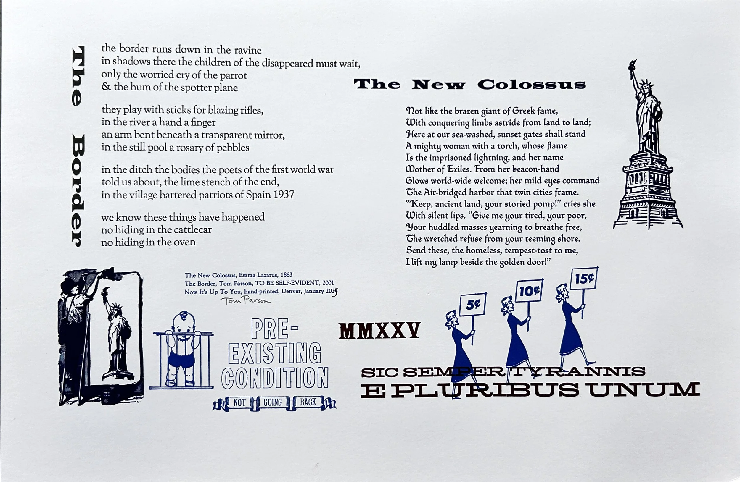 Broadsides from Tom Parson