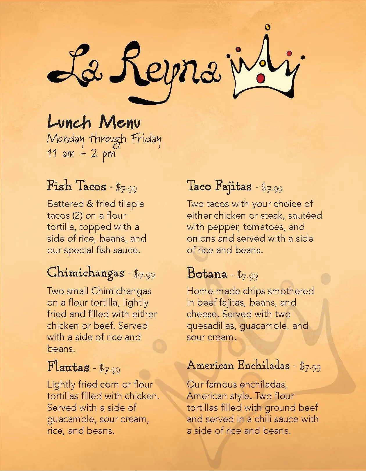 La Reyna Menu Insert Oct 2019 Final with Crop (1).jpg