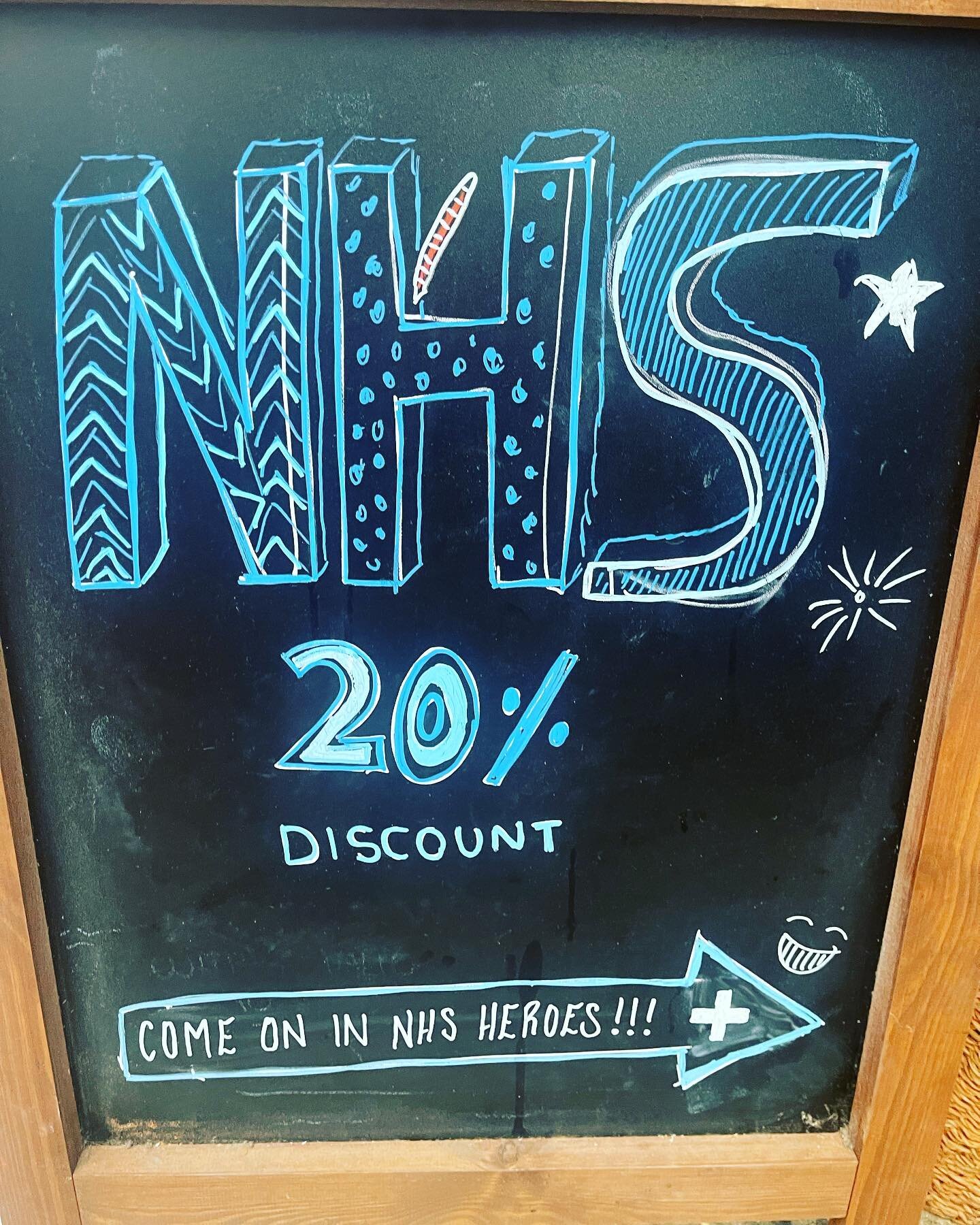 NHS discount at both our stores. One NHS ID per pizza. #nhsheroes #NHS #SourdoughPizza #SW11 #SE5 #Battersea #Camberwell