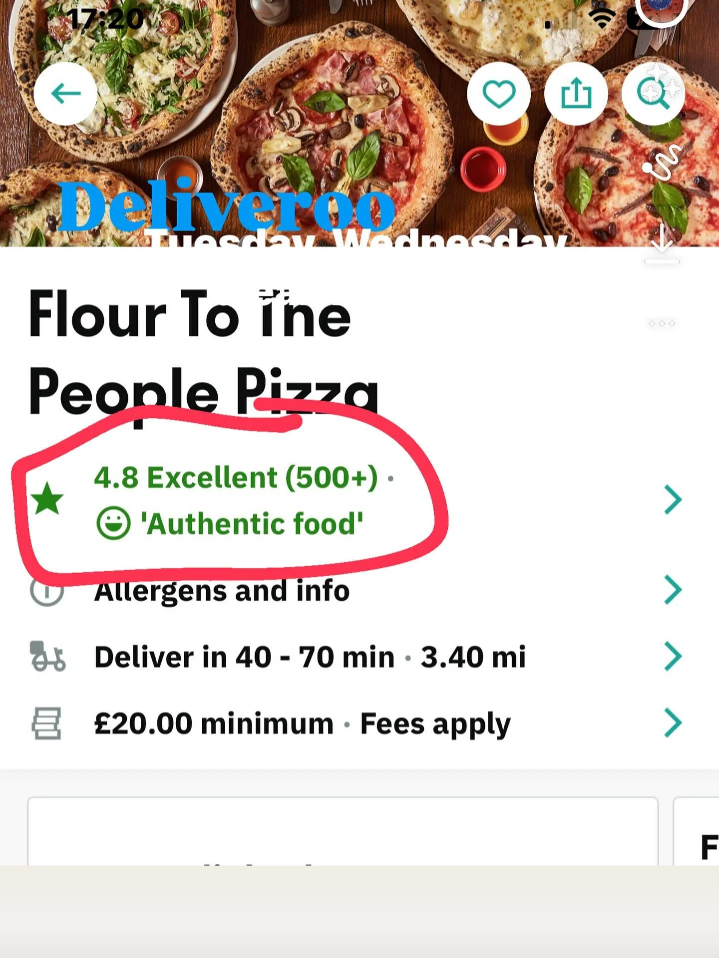 #SourdoughPizza #SW11 #Deliveroo #UberEats #JustEats