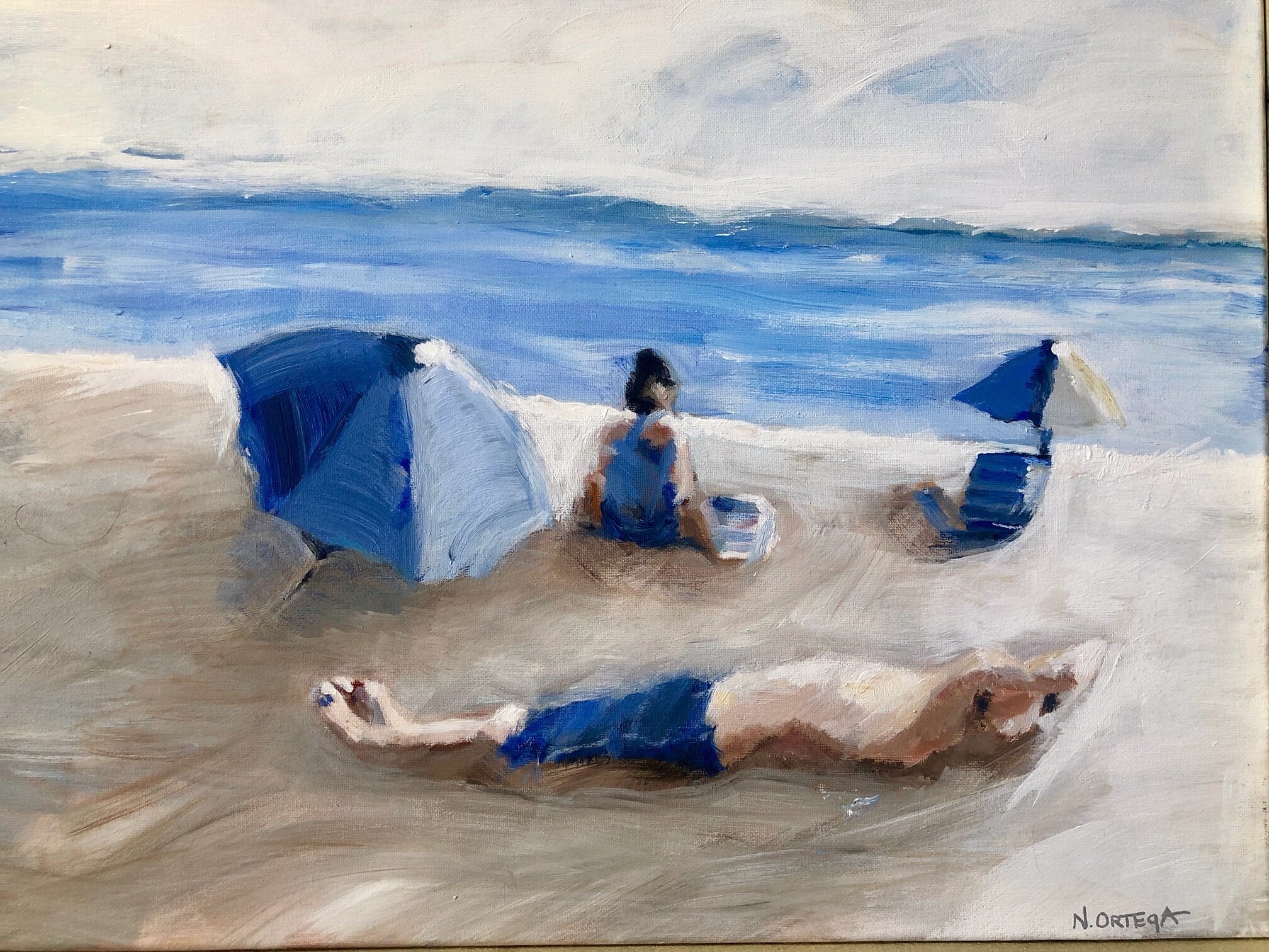 Private Beach 1 Acrylic, 16 x 20”