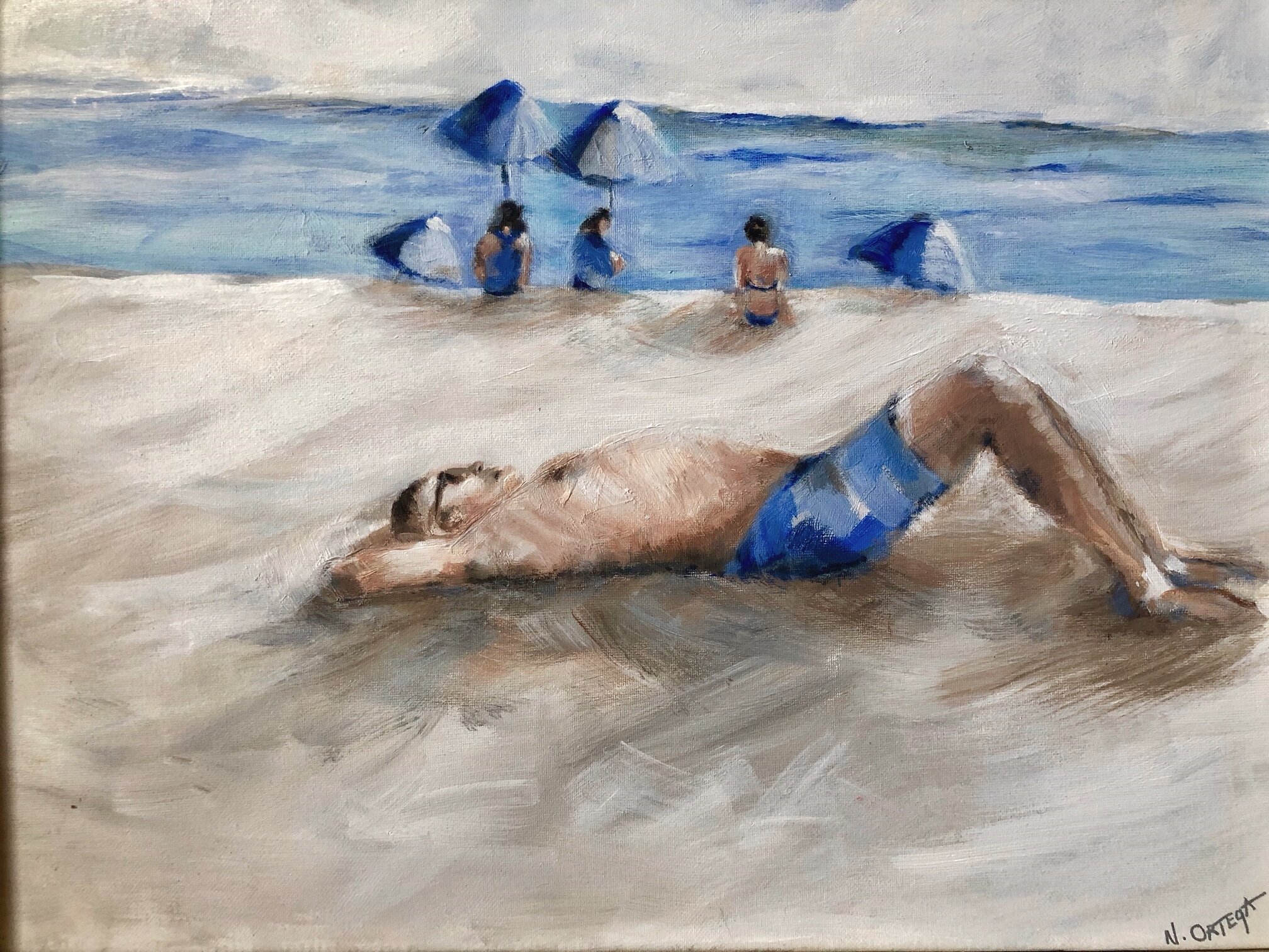Private Beach 2 Acrylic, 16 x 20”