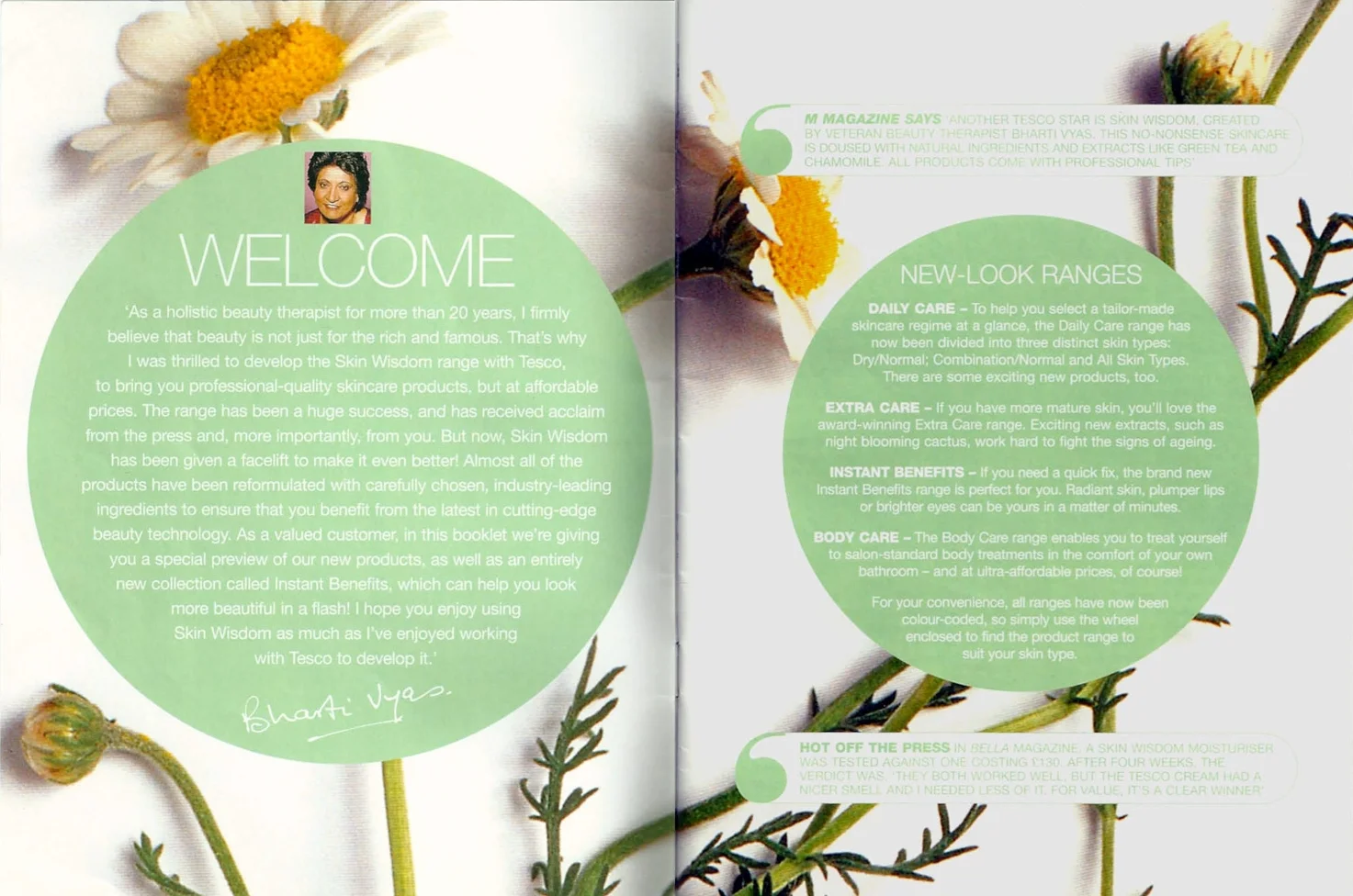 chamomile cream tesco