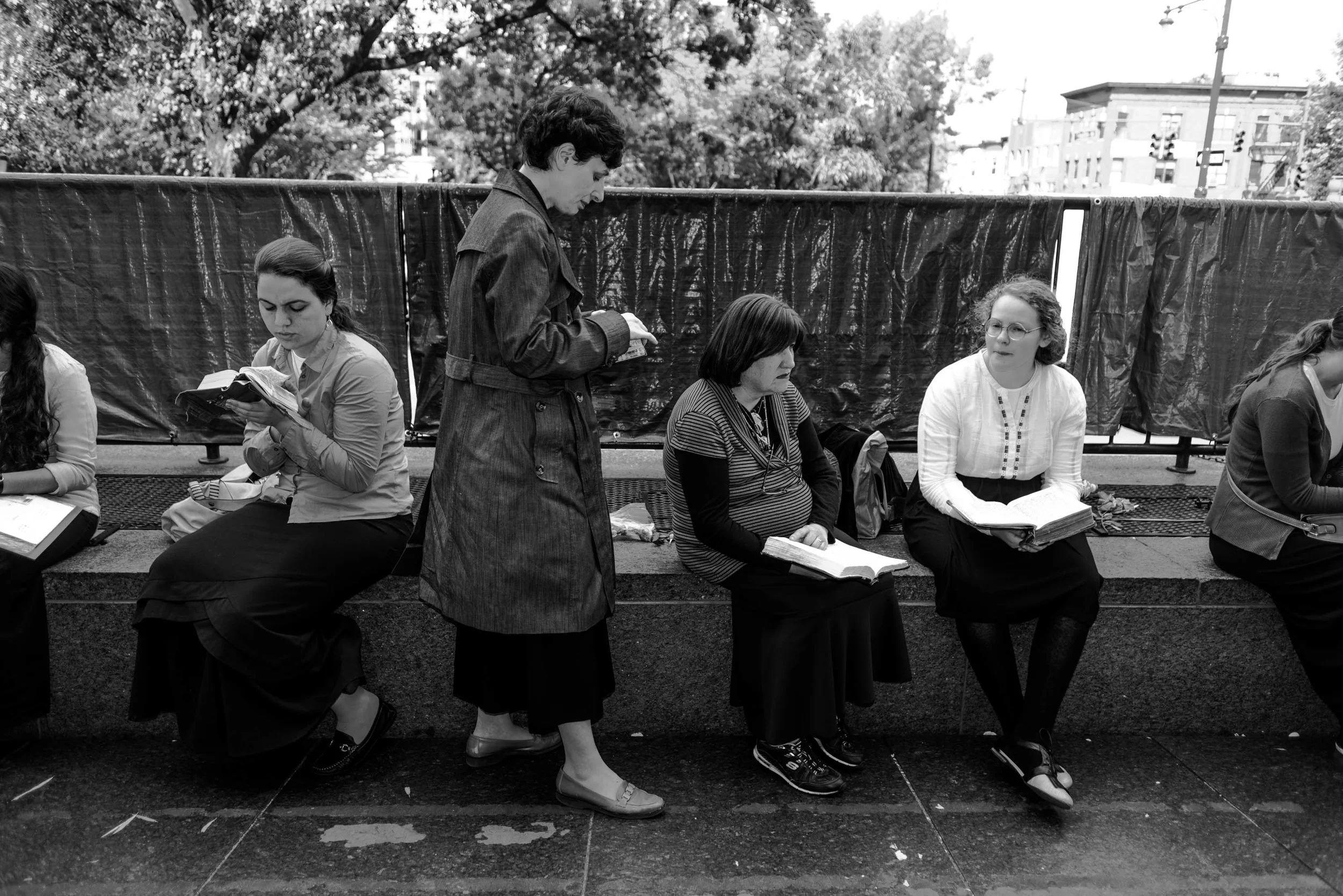 Reading Scripture During Jewish Holiday Of Sukkot