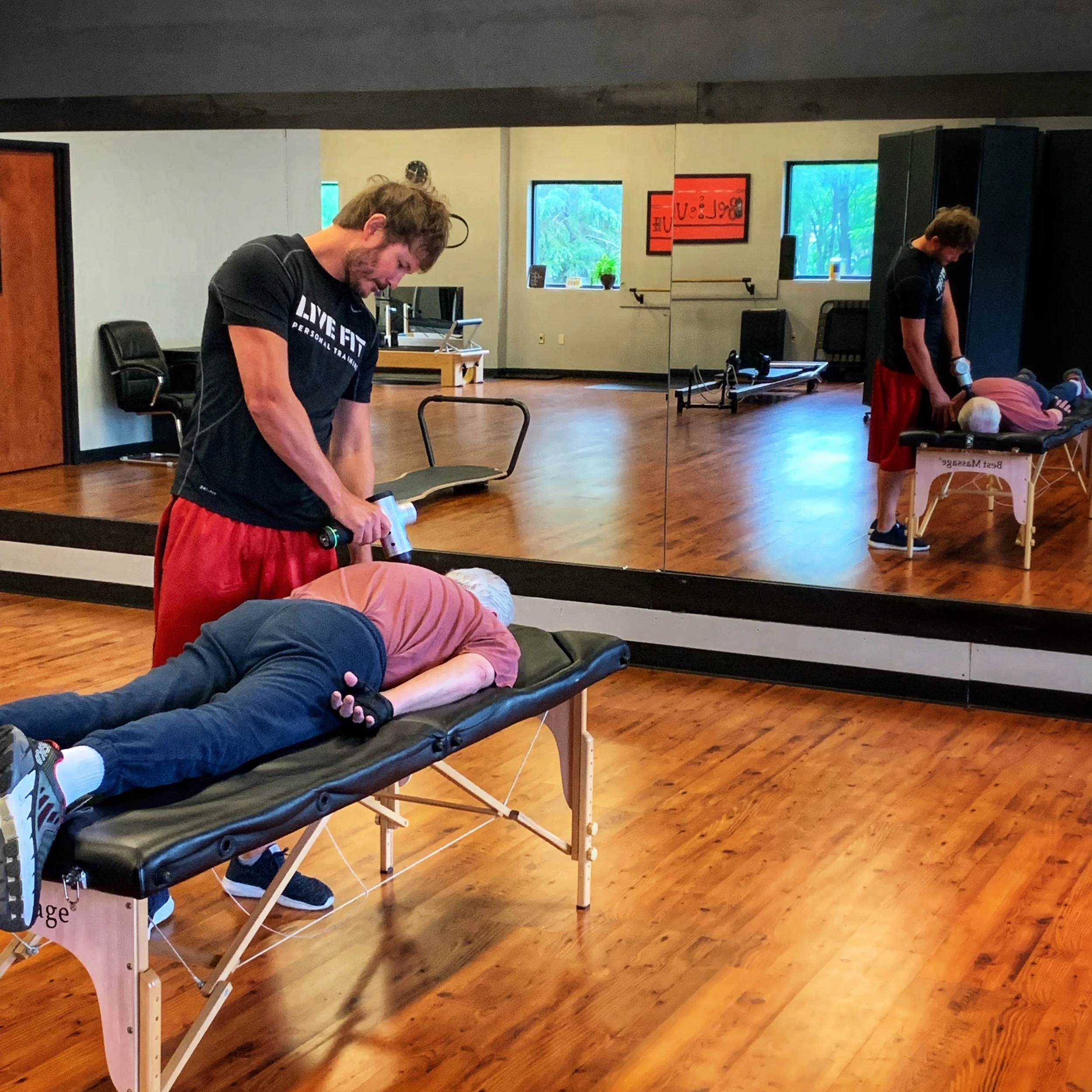 Muscle recovery options at Live Fit