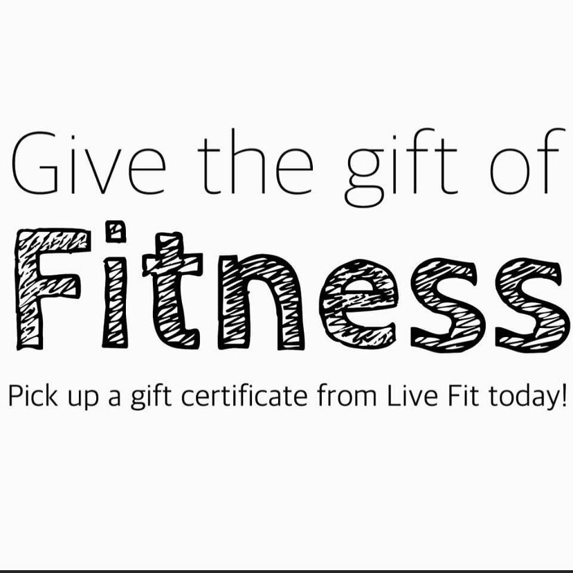 Trying to figure out the perfect gift for a loved one? #LiveFitkc offers personal training and gym membership gift certificates, allow them to try Mitt Boxing, Pilates Reformer, a Recovery Session or so much more!

Contact Us Today for More Informati