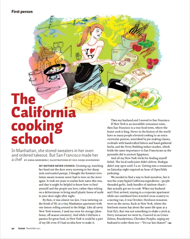 The California Cooking School