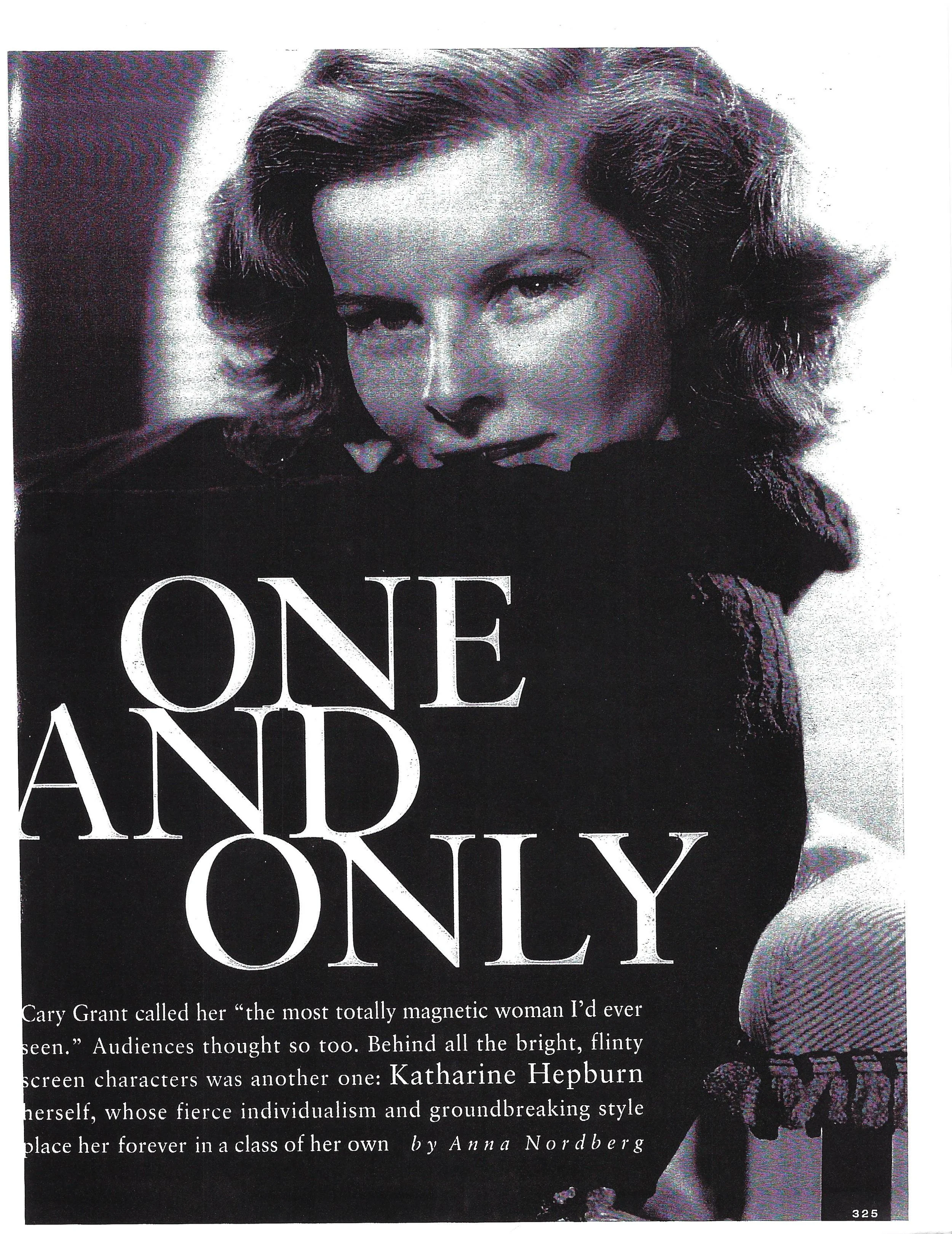 One and Only: A Katharine Hepburn Retrospective