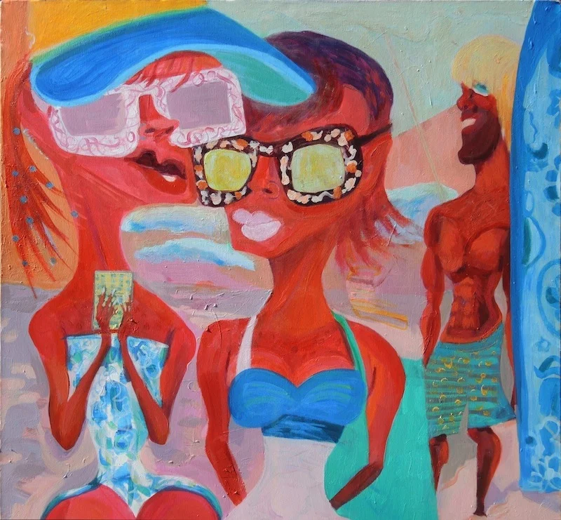 La Jolla Boya, 36" x 36"