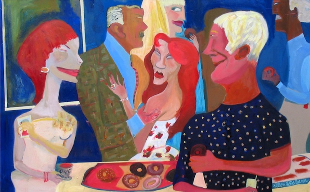 Lox and Botox, 36" x 60"