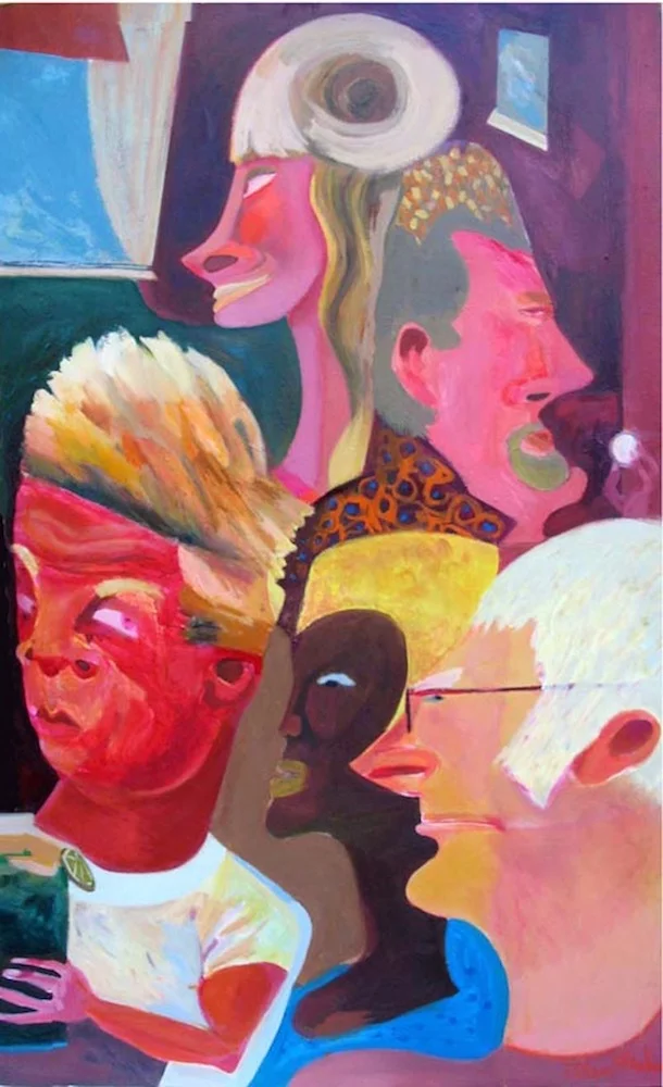 Natural Blondes, 60" x 36"