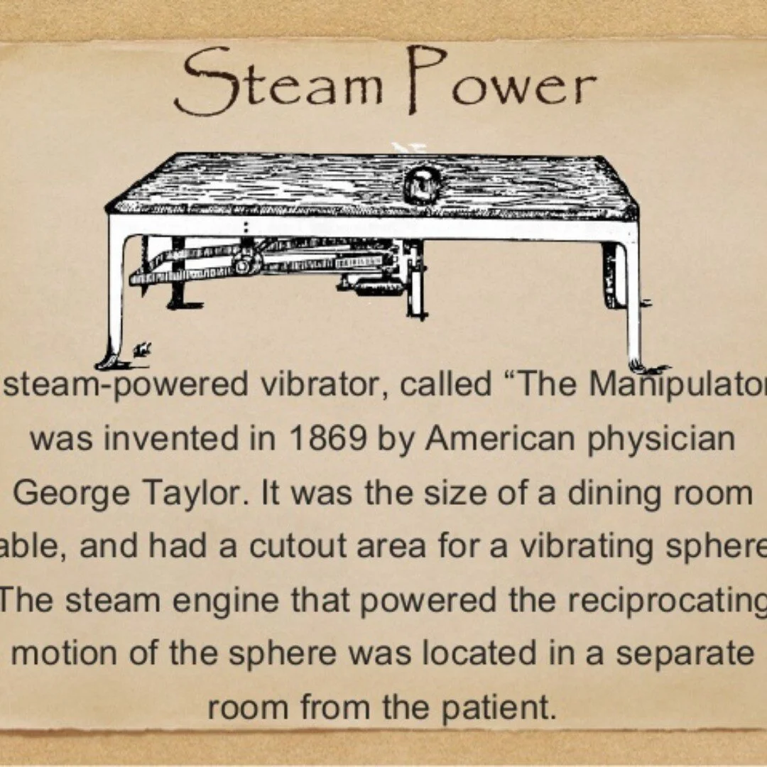 Today’s Hysterical Hystery is brought to you by: Victorian Vibrators 
Towards the end of the nineteenth century, hysteria became more and more understood as a  biological disorder. This shift in concept has pros and cons.  Pros: women were no