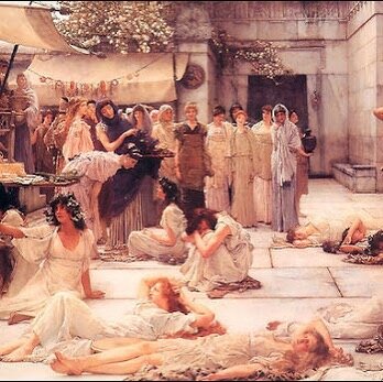 Today’s Uterine Lesson is brought to you by: Greece
Starting around 600 BC, trade between Egypt and Greece began to sprout. The Greeks were quite inspired by Egyptian literature, religion, language, mathematics, and, most importantly for our p