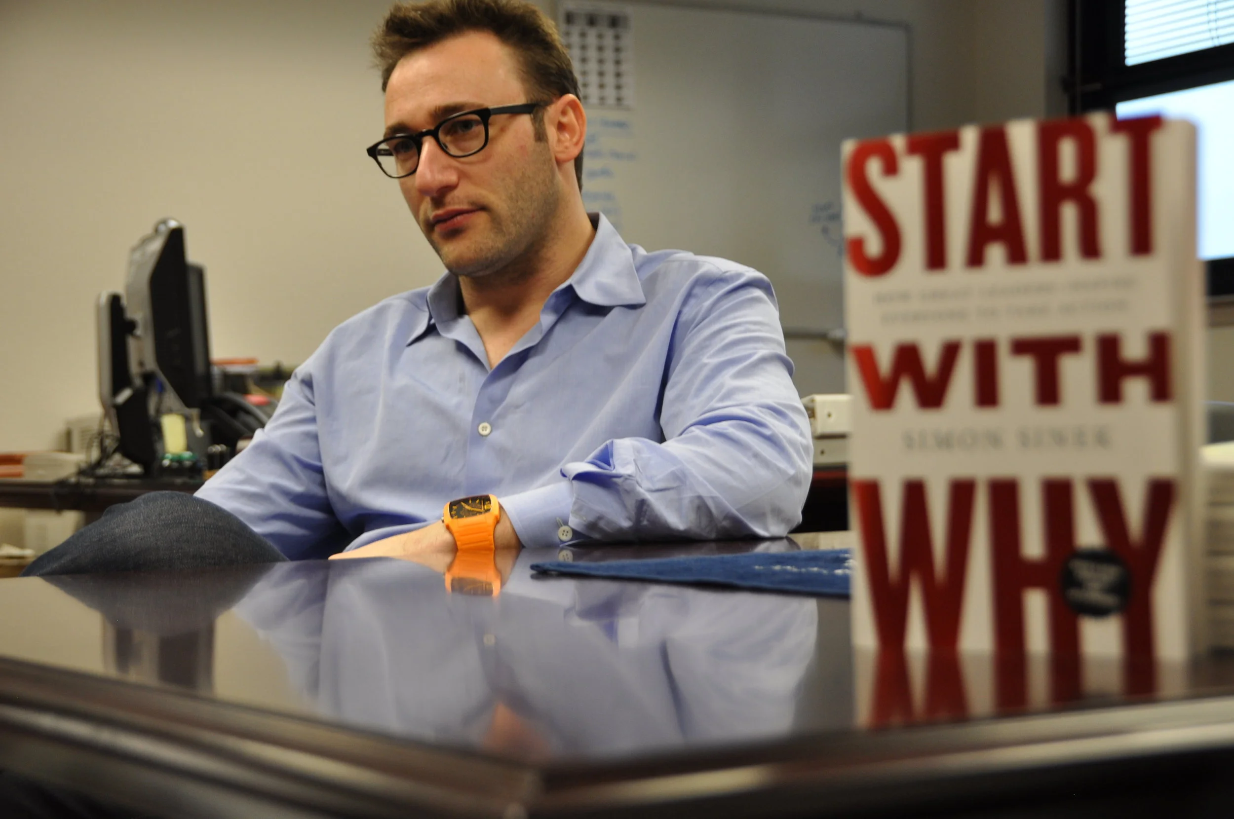 Sinek: true leadership includes empathy, patience and caring