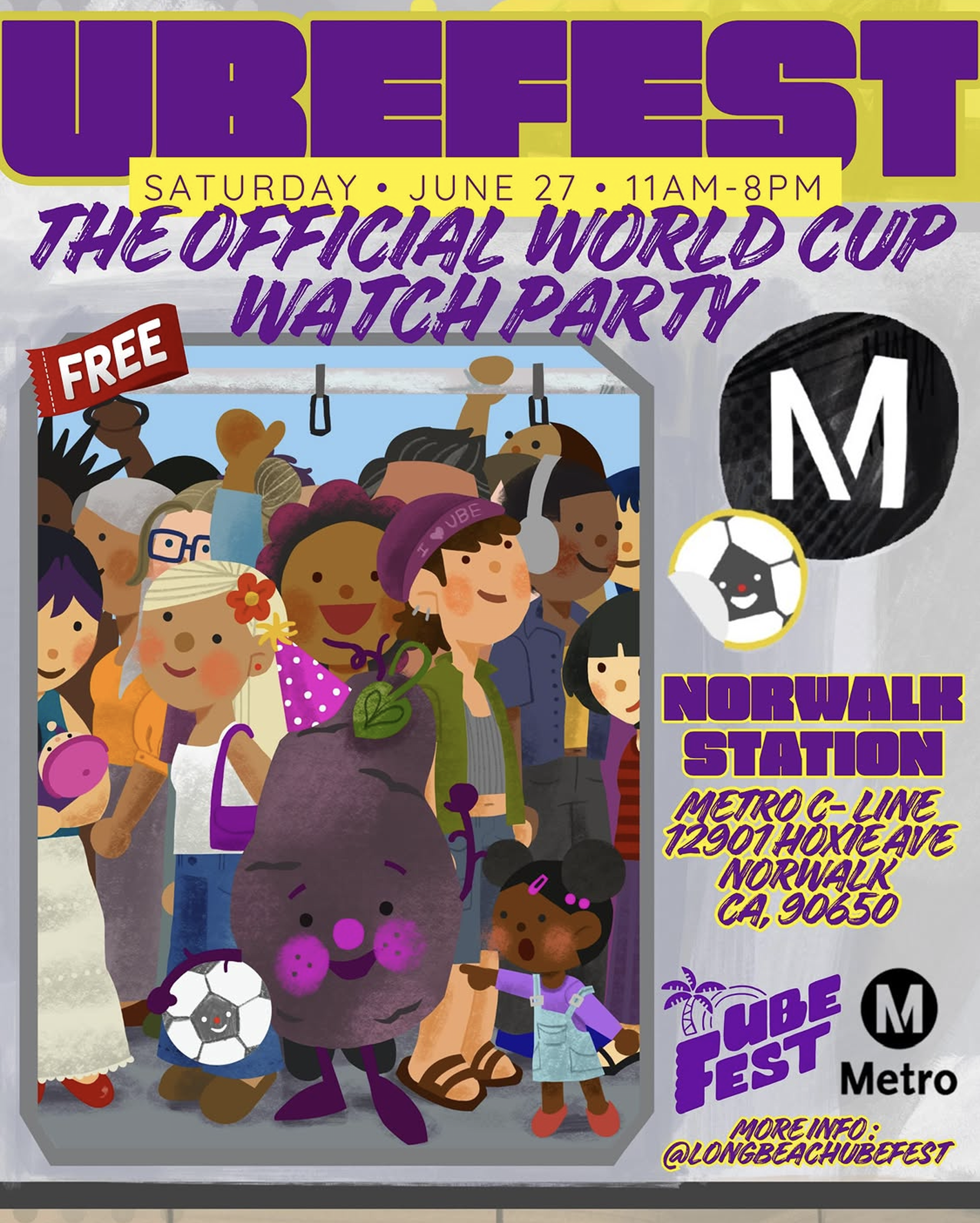 UBEFEST x LA METRO x WORLD CUP