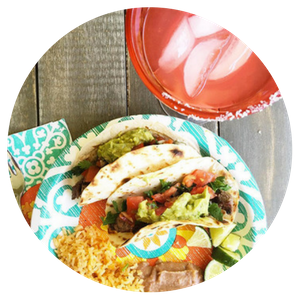 You couldn’t tell by my southern accent, but I was actually born and raised in Southern California and Nevada. I have a big love for baja-style mexican food.