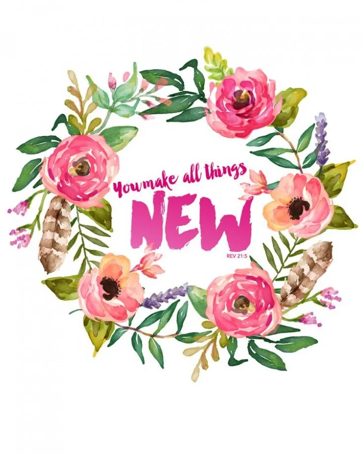 you make all things new