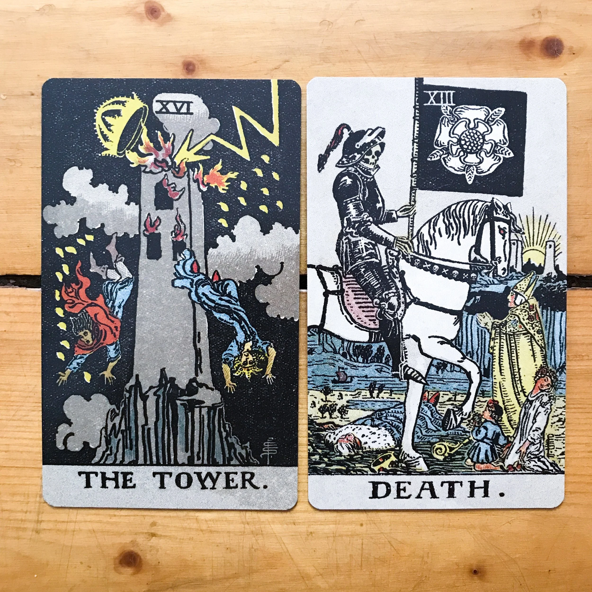on Death, the Tower, and almost dying