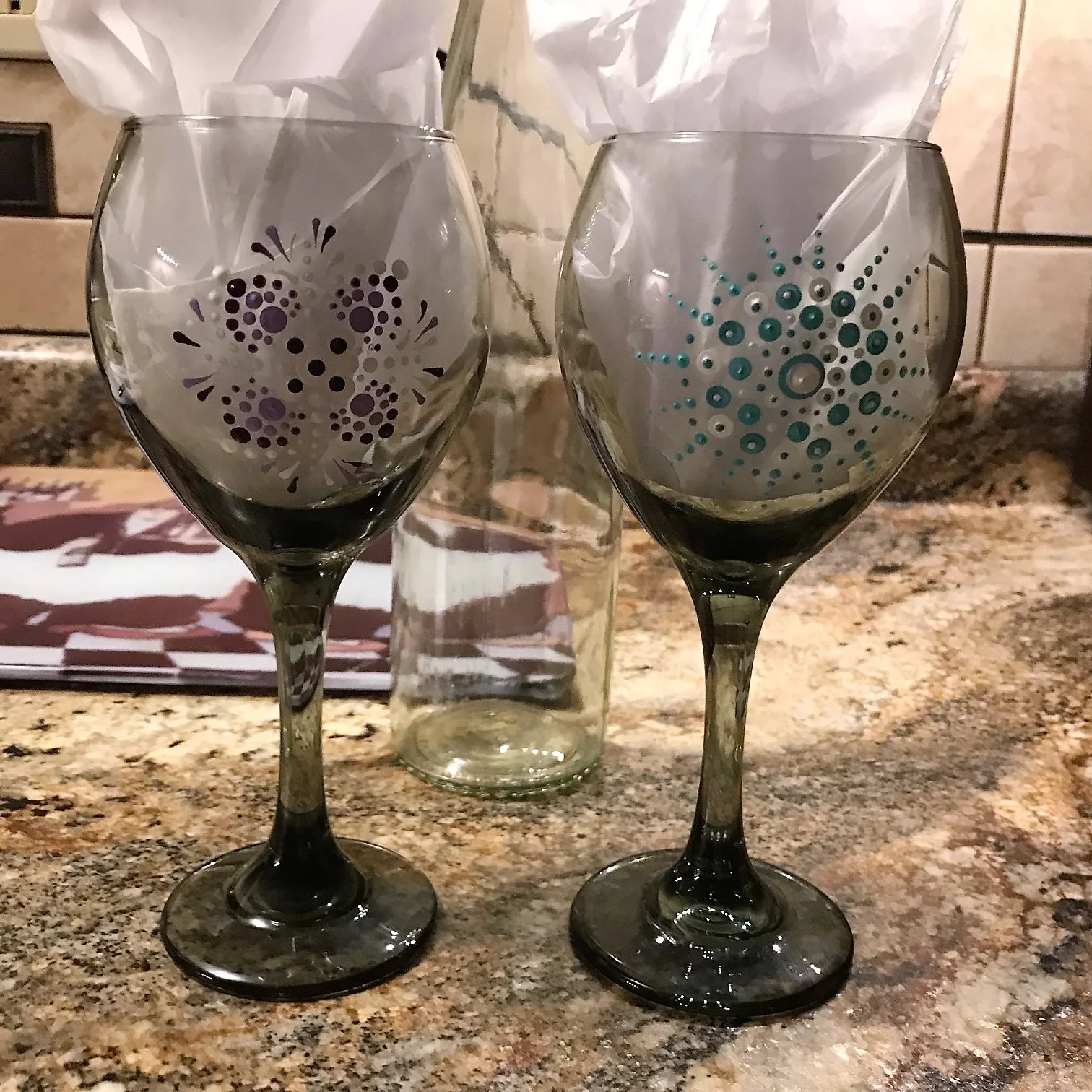Dot a Wine Glass Class