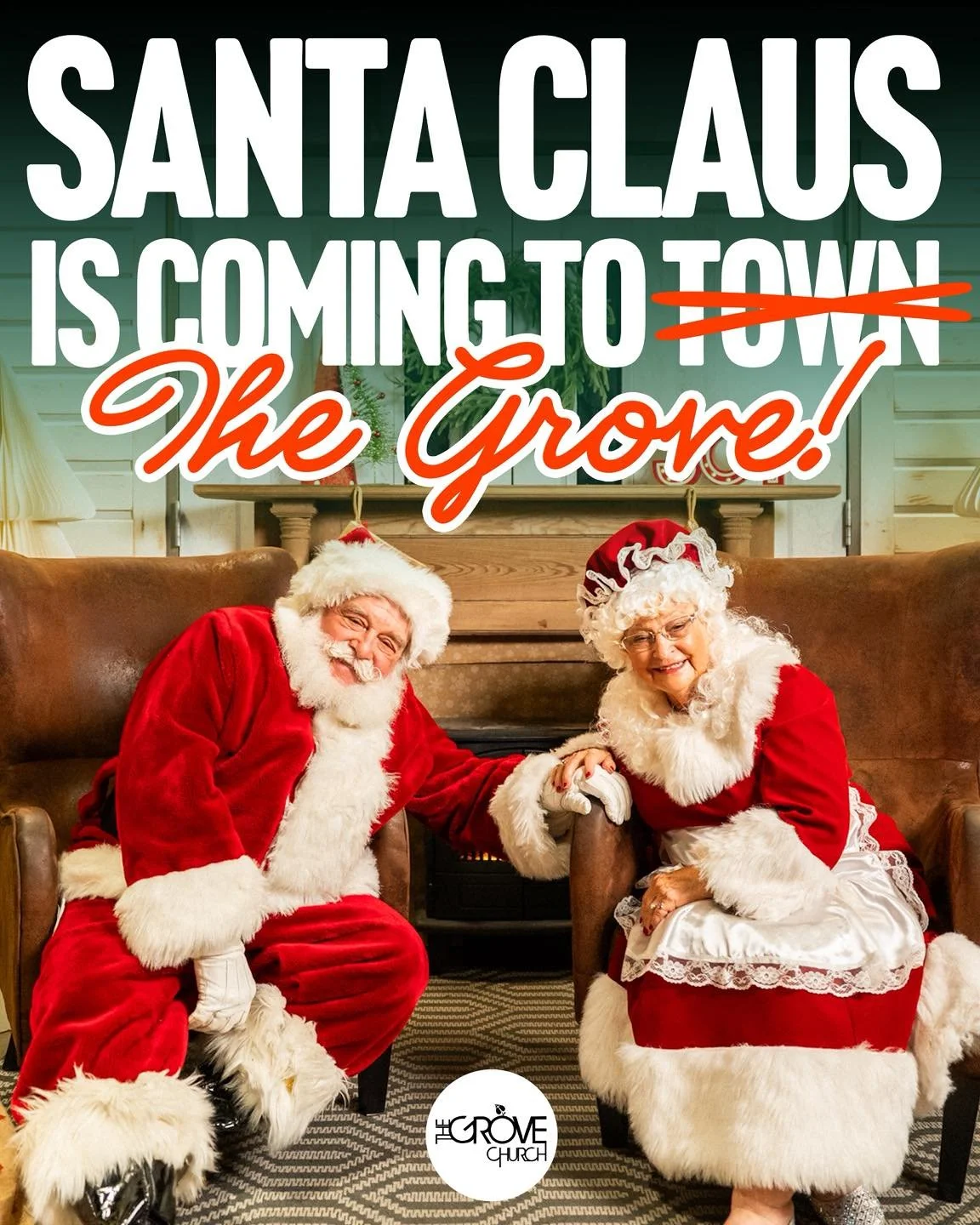 Even Santa knows the best way to celebrate the season is worshiping Jesus at The Grove Church! 🙌🎄

TOMORROW Santa and Mrs. Claus will be visiting us between services for photos and smiles! Come celebrate with us! 🎅🏼 

📍 1450 Harrison St
🍊 8am &