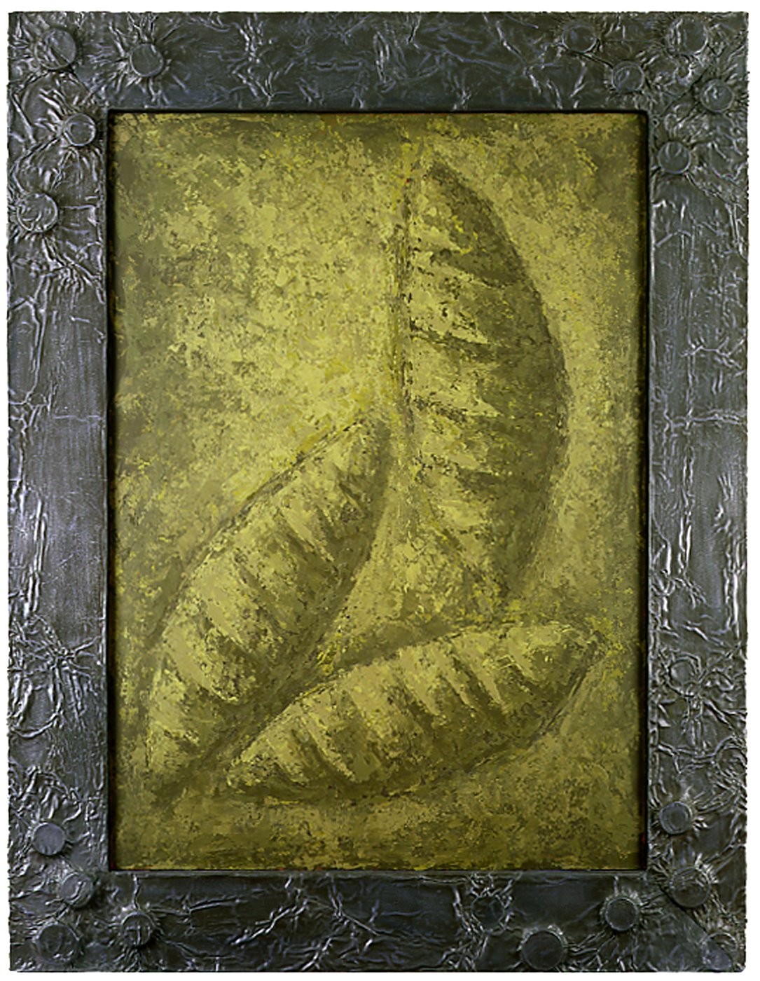  Tres Capullos, 1989    Óleo, lienzo   180 x 160 cm. 