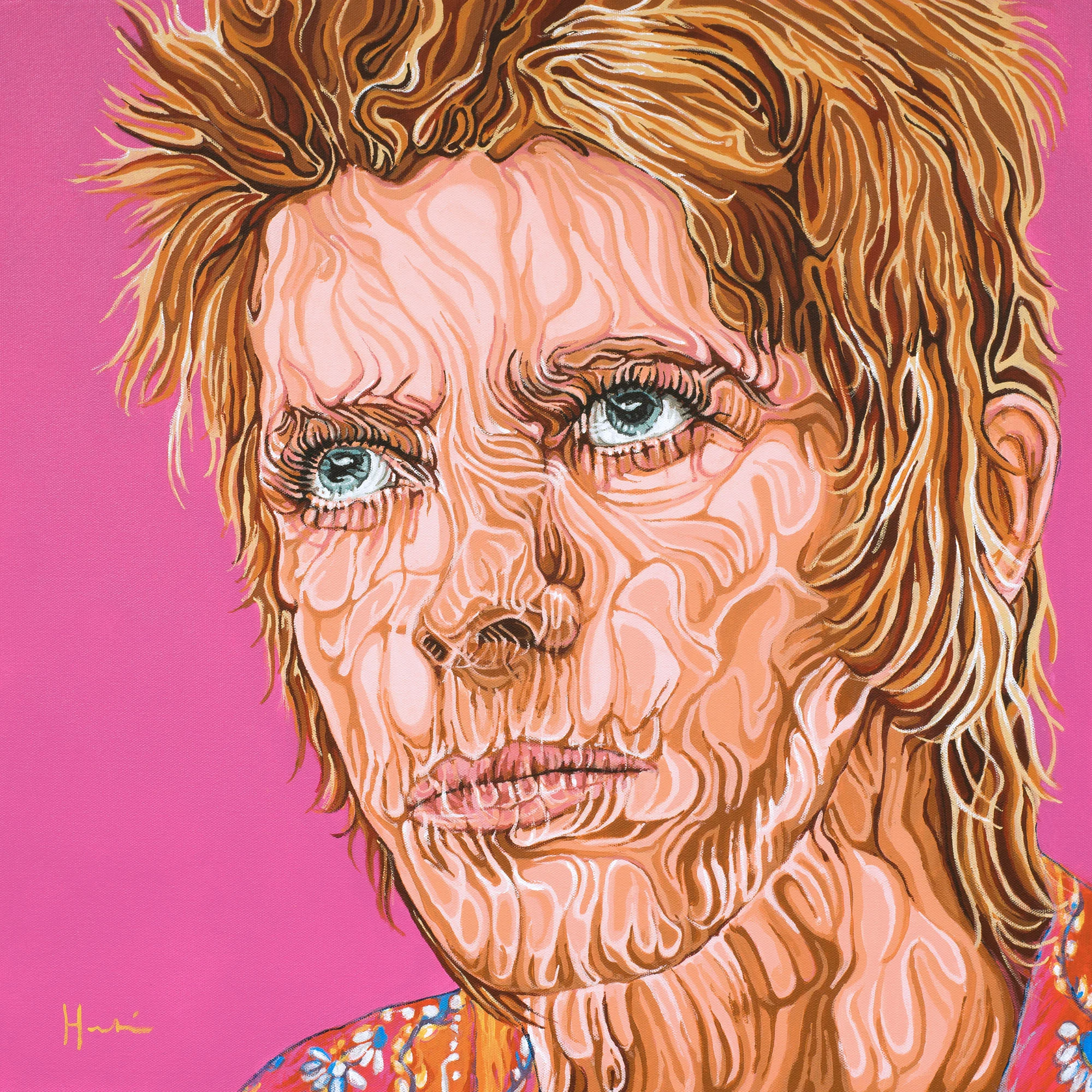 Rebel - A Portrait of David Bowie - Canvas Print