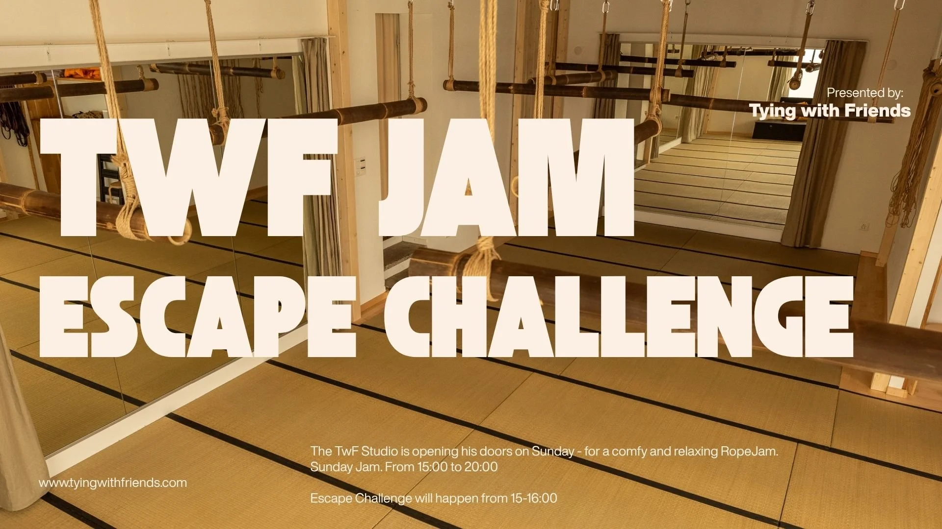Tying with Friends Rope Jam Easter (Escape Challenge)