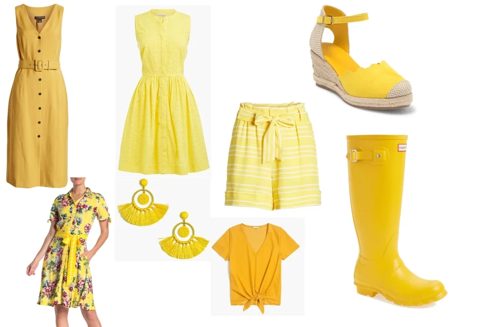 Yellow! Such an inspiring color for Summer. See items here .